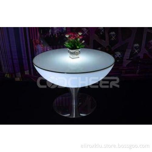 KTV , disco , nightclub led furniture glow tables with stai